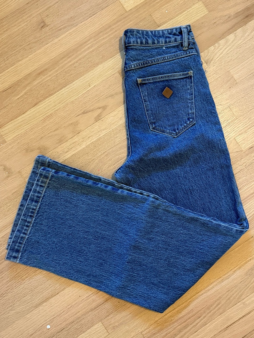 Abrand ‘94 high & wide - High Rise Straight Leg Jeans